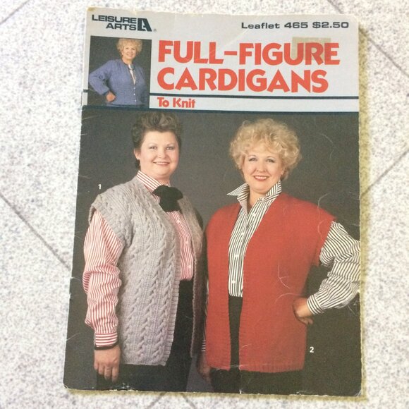 Leisure Arts Knit & Crochet Afghans Vests Cardigans - Picture 6 of 16